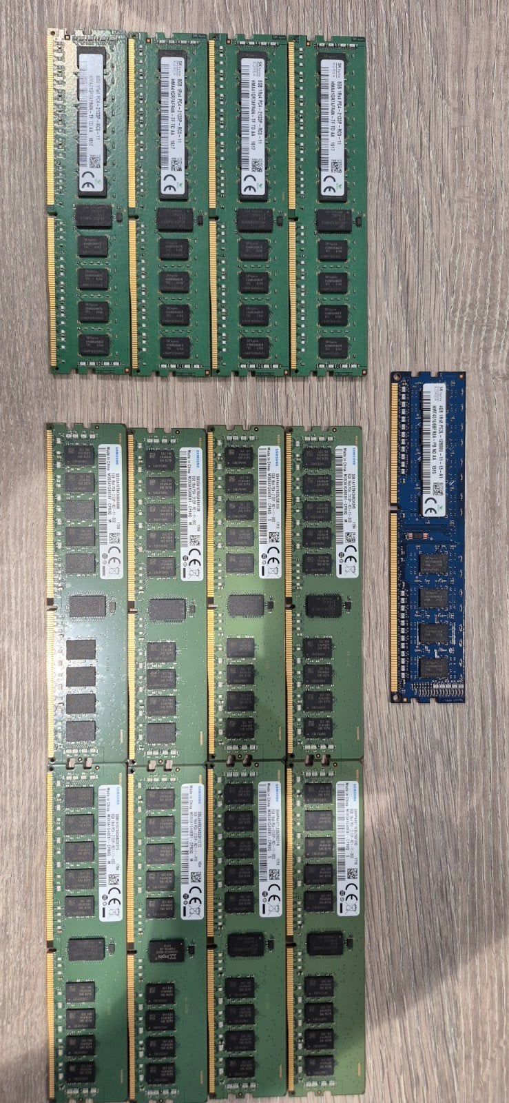 DDR4 RAM Geheugenmodules - Diverse Capaciteiten, Computers en Software, RAM geheugen, Ophalen, Gebruikt, Server, DDR4