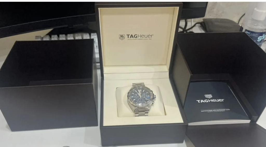 Tag heuer formula 1 chronograph, Staal, Staal, Polshorloge, Ophalen of Verzenden