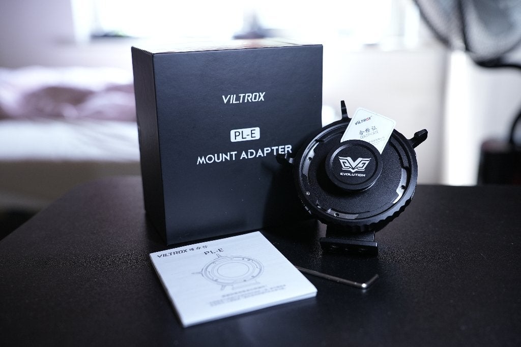 Viltrox PL naar E-mount - Mount Adapter, Ophalen of Verzenden, Zo goed als nieuw, Toebehoren