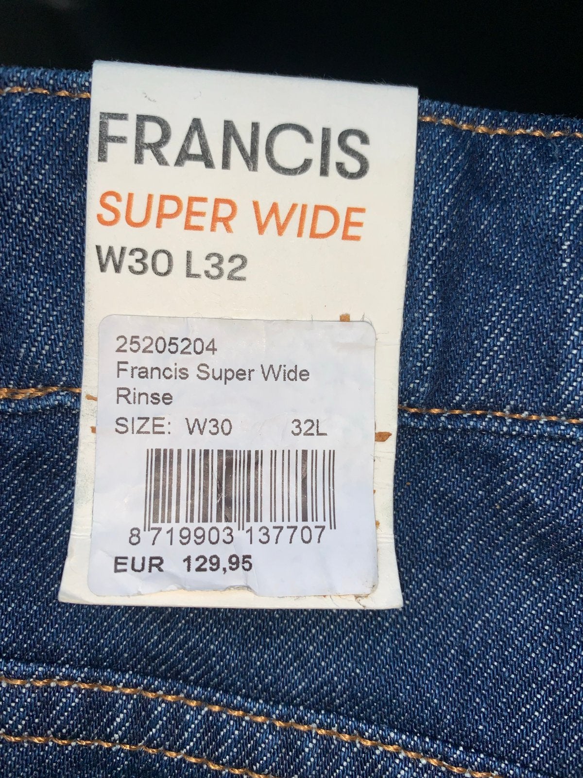 Kuyichi Francis Super Wide Jeans W30 L32 - Nieuw, Ophalen of Verzenden, Nieuw, Blauw