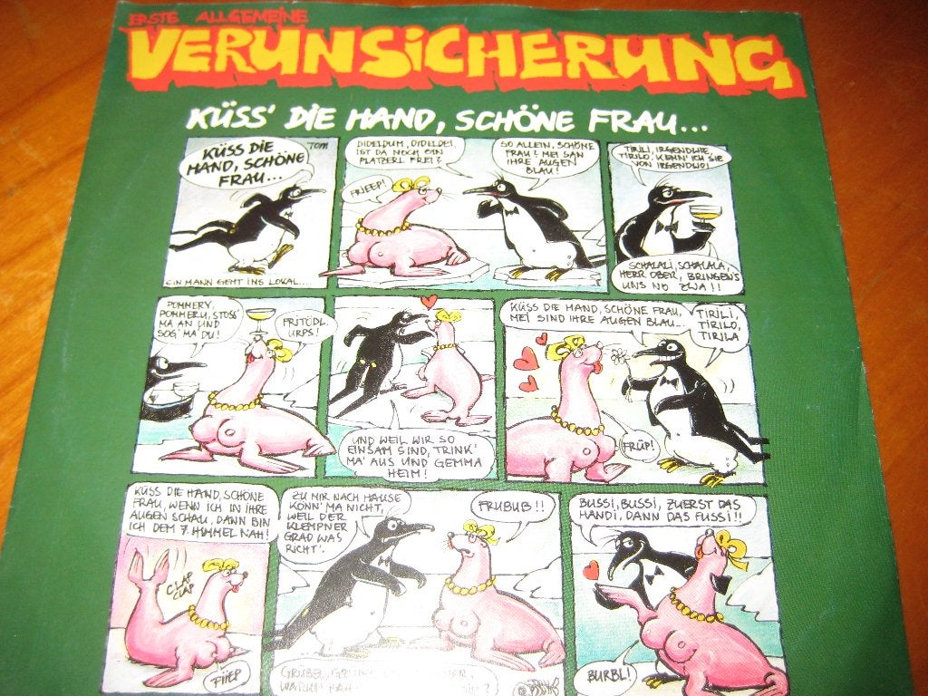 Erste Allgemeine Verunsicherung: Küss die Hand, schöne Frau, Ophalen of Verzenden, Zo goed als nieuw, Pop