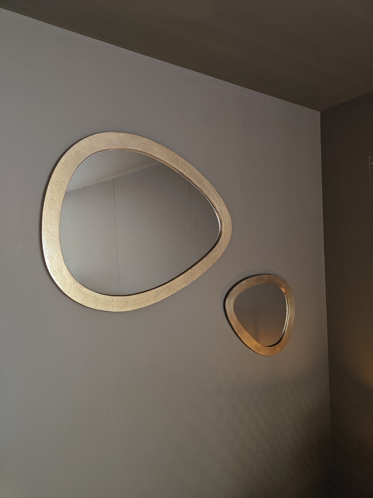 Organische spiegel set, Ophalen, Minder dan 50 cm, Info@wolkslaapstudio.nl, Nieuw