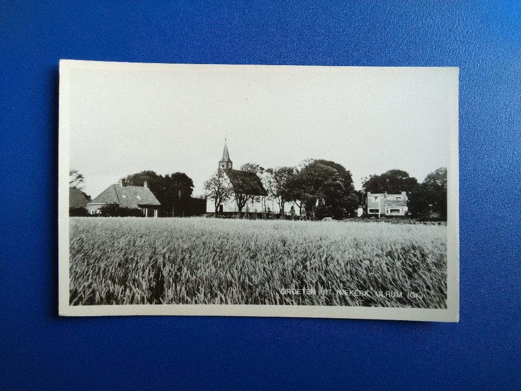 Groeten uit Niekerk. Ulrum. Klf, Verzenden, 1960 tot 1980, Ongelopen, Groningen