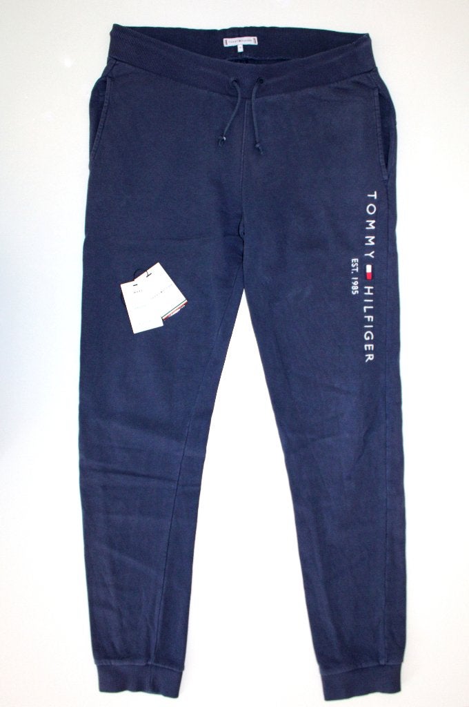 Tommy Hilfiger sweatpants joggingbroek navy maat 176 S, Broek, Gebruikt, Ophalen of Verzenden, Tommy Hilfiger