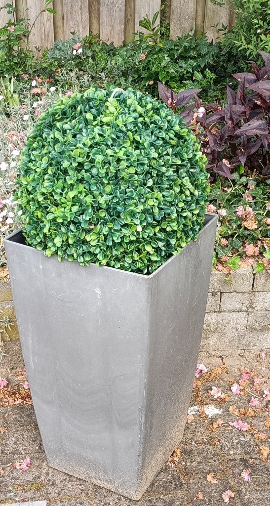 kunstplant buxusbol, Ophalen, Groen, Kunstplant, Onderhoudsvrij
