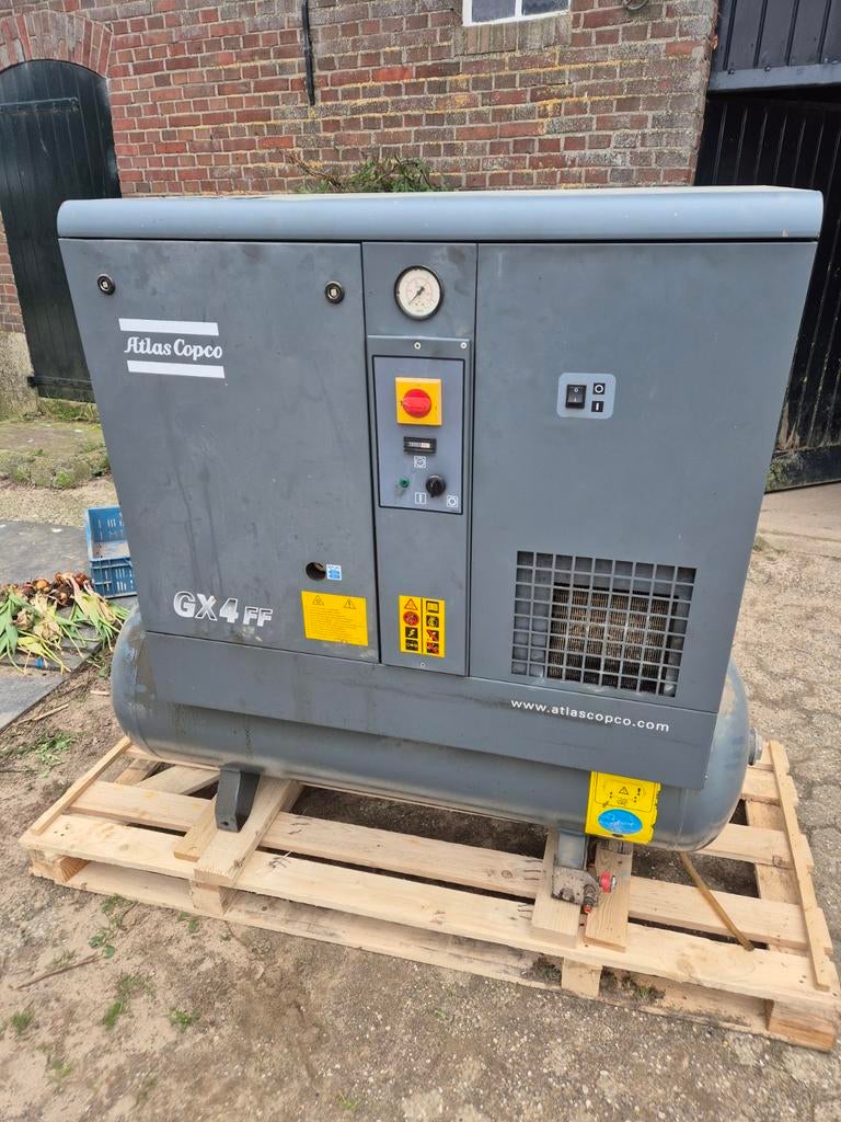Atlas Copco gx4ff compressor, 100 liter of meer, Ophalen, Gebruikt