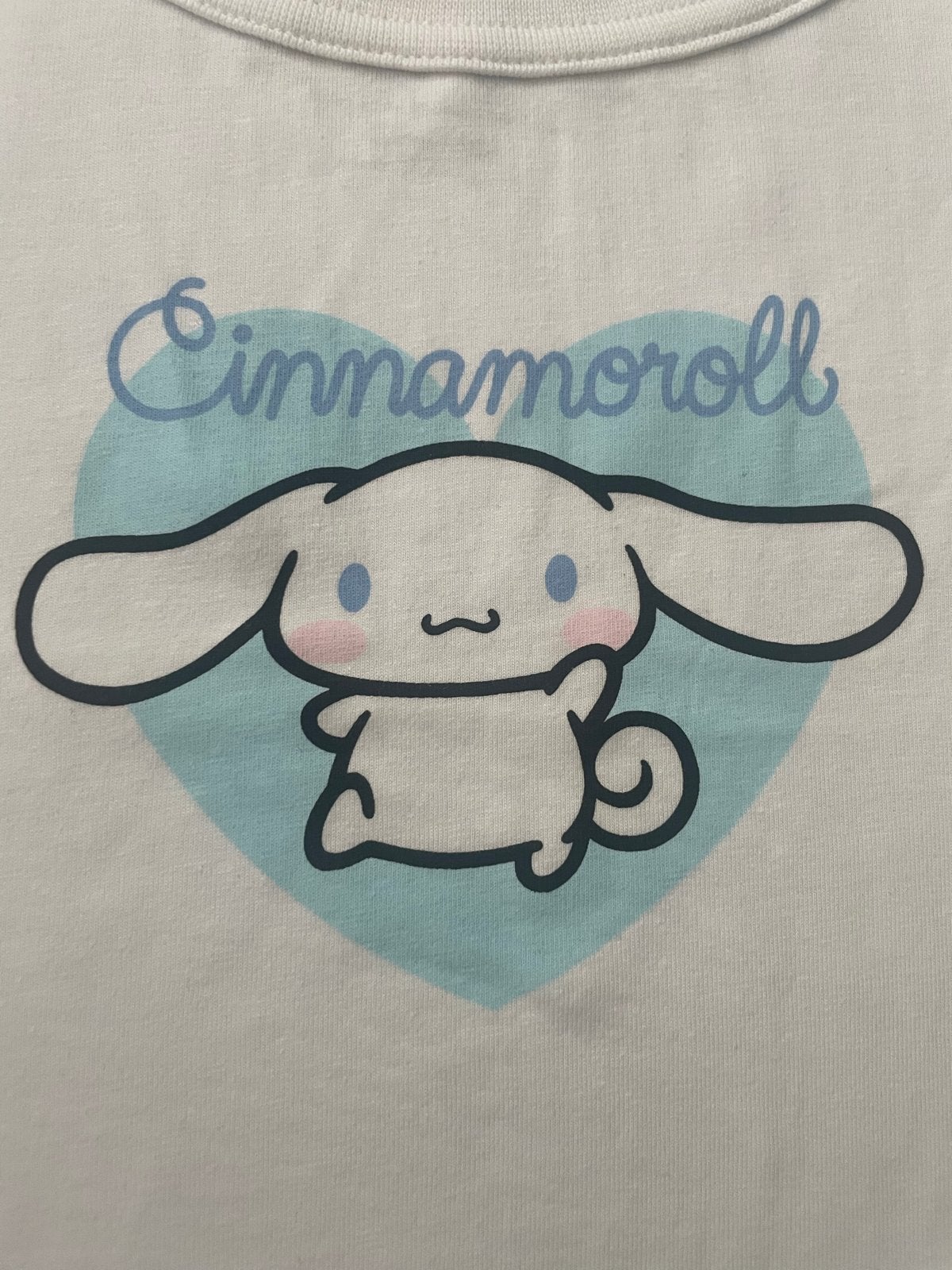 Cinnamoroll T-shirt maat S, Maat 38/40 (M), Wit, Ophalen of Verzenden, Zo goed als nieuw