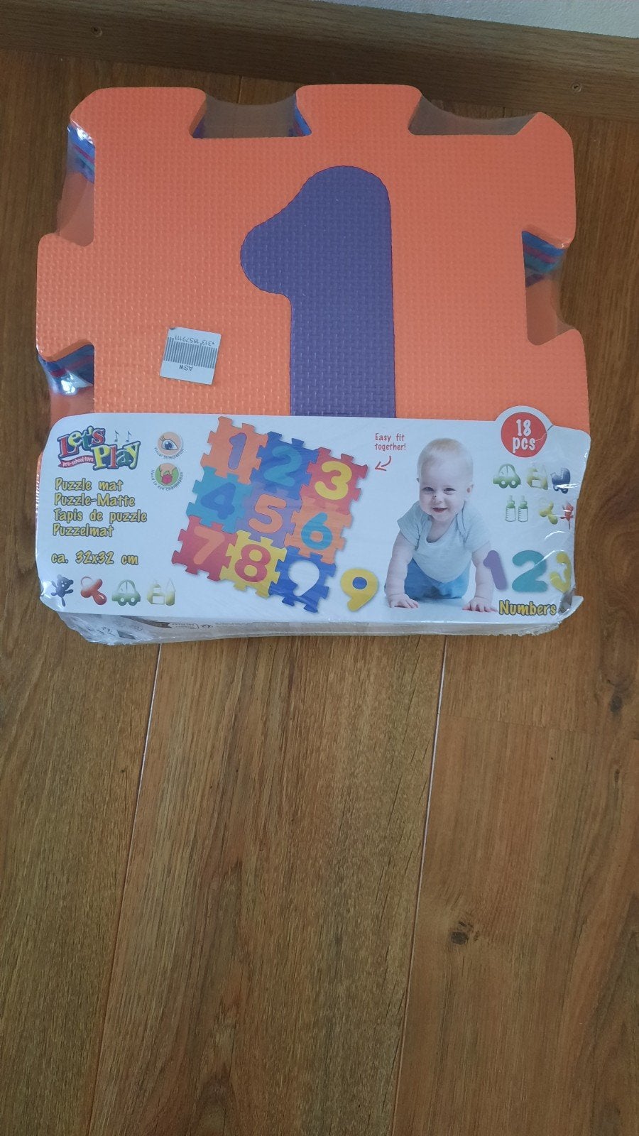 puzzelmat / foam vloertegels cijfers Nieuw, Kinderen en Baby's, Ophalen of Verzenden, 10 tot 50 stukjes, Nieuw