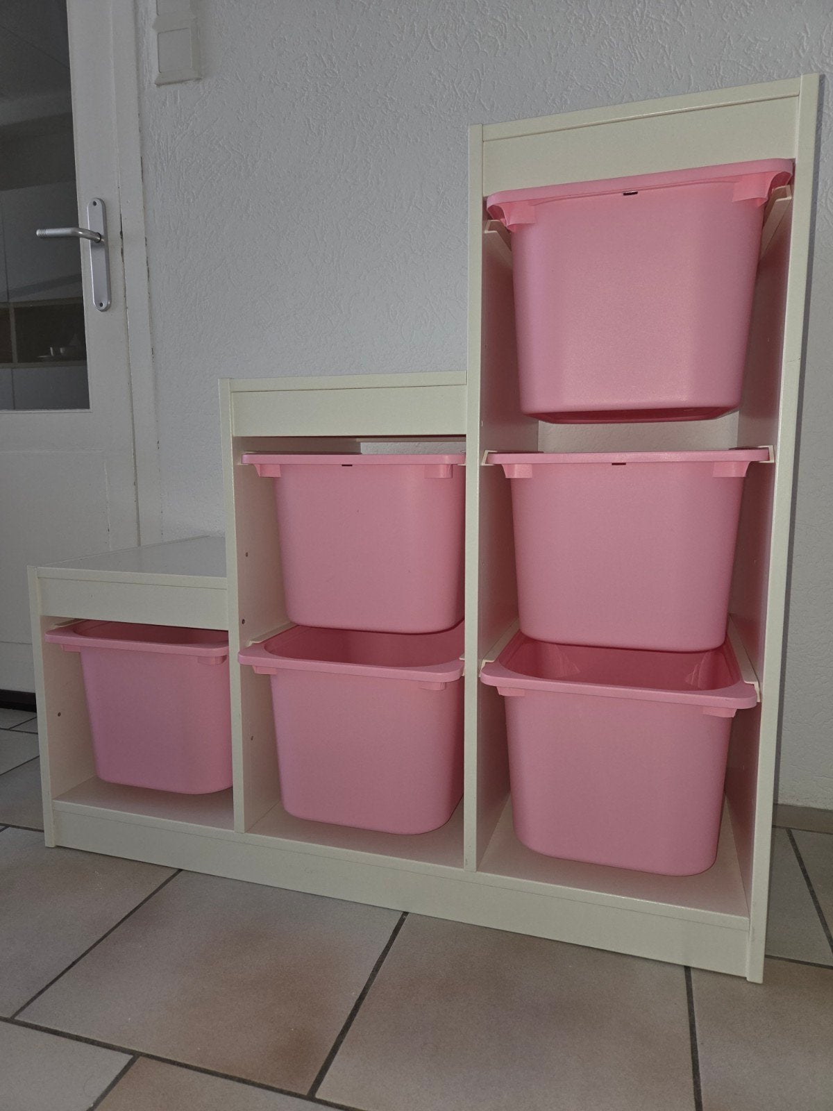 IKEA Trofast opbergkast met roze bakken, Ophalen, Gebruikt, Kast