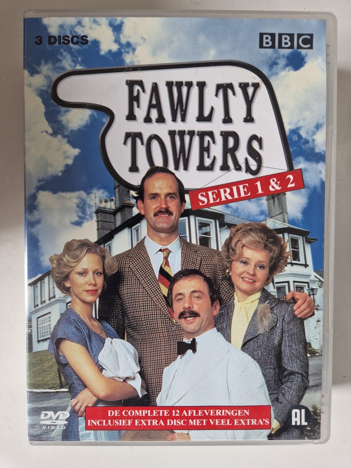 Fawlty Towers - Serie 1 & 2 (DVD Boxset), Alle leeftijden, Ophalen of Verzenden, Zo goed als nieuw, Boxset