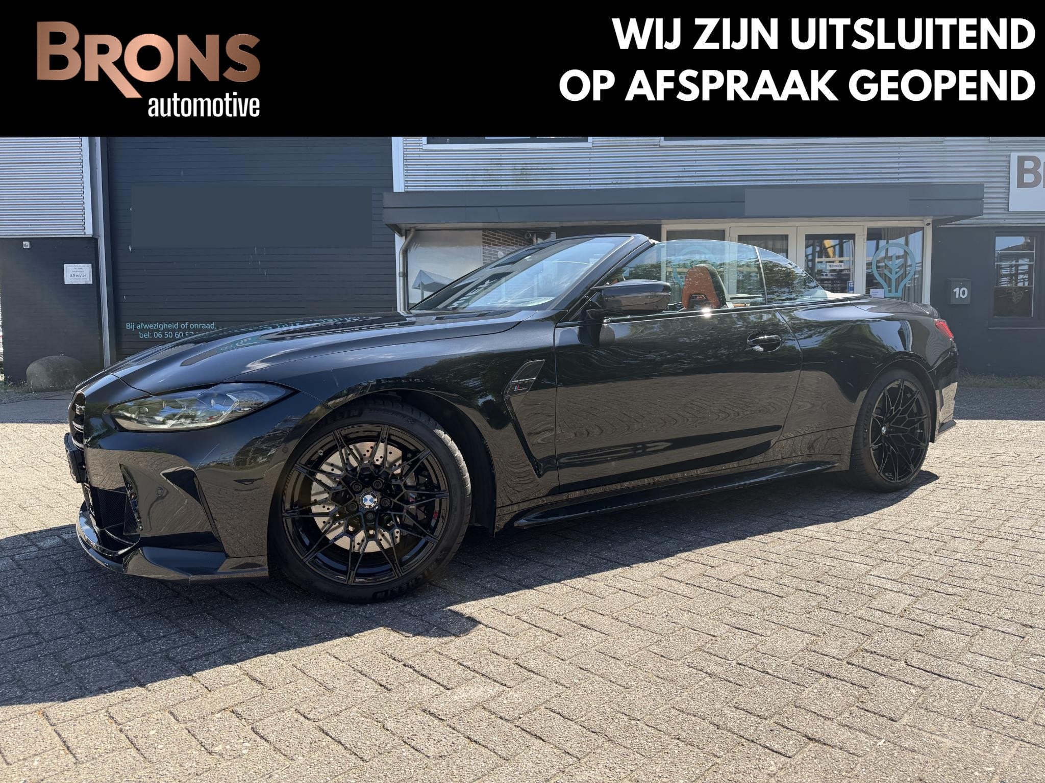 BMW 4-serie Cabrio M4 xDrive Competition PPF l Carbon, Auto's, BMW, Automaat, Automatische klimaatregeling, Gebruikt, Euro 6