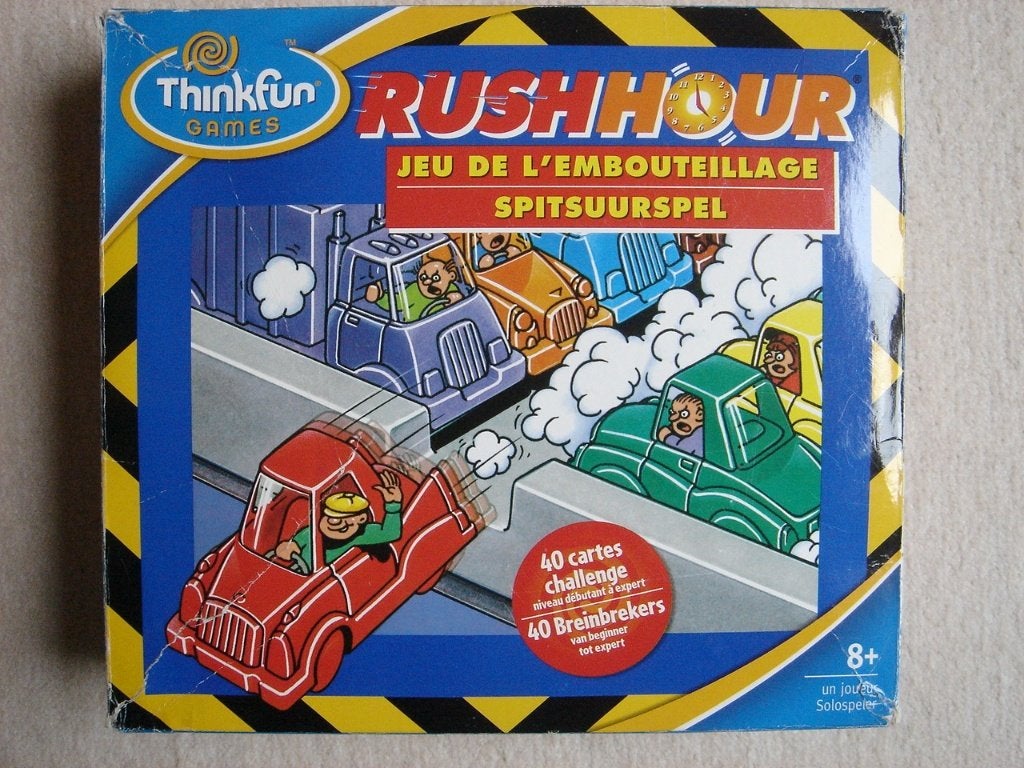 LEUK: Rush Hour - Breinbreker - Smart Games, Een of twee spelers, Ophalen of Verzenden, Gebruikt, SmartGames