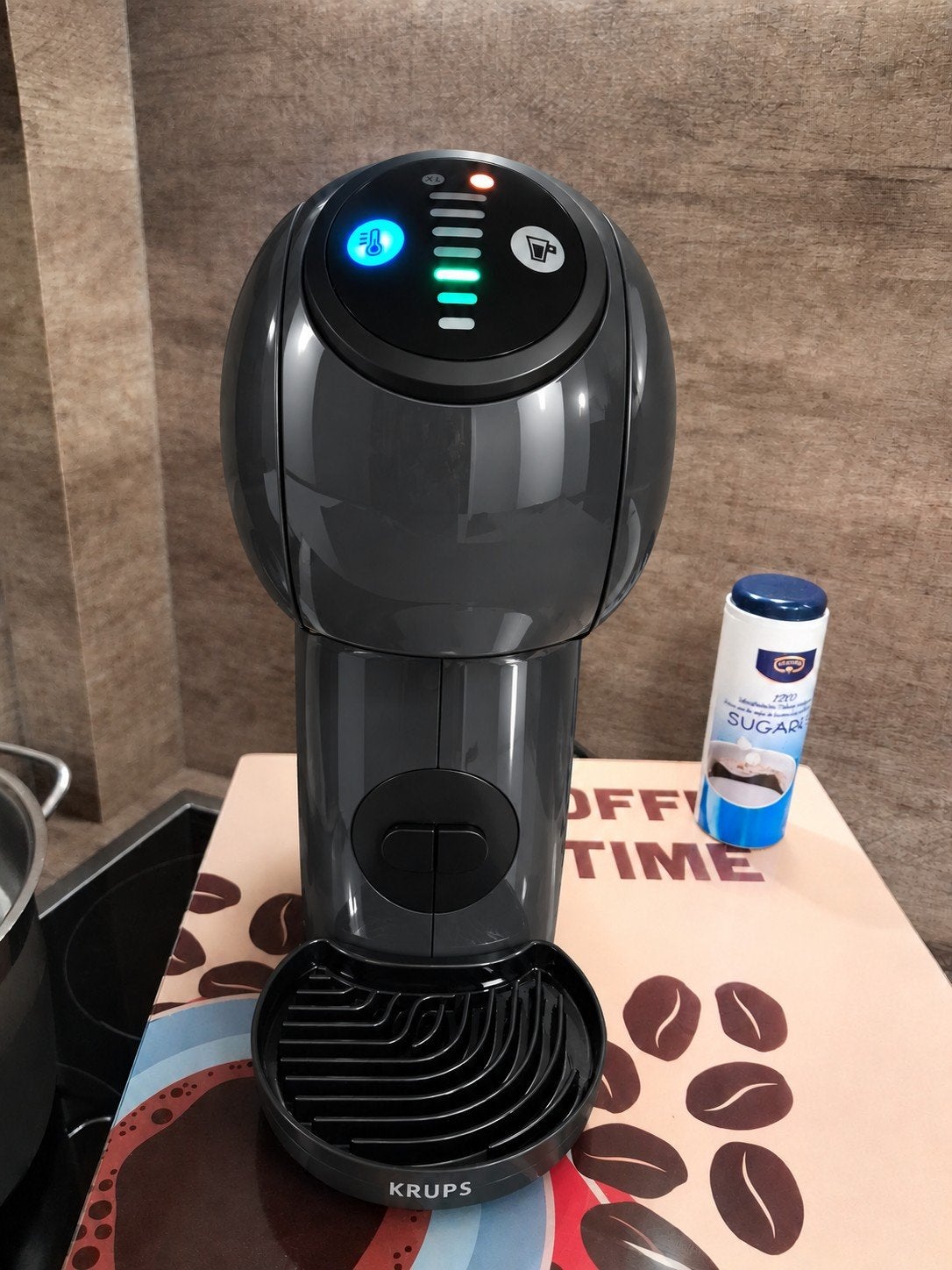 Krups Nescafé Dolce Gusto Genio S Koffiemachine zgan plus bo, Ophalen, 1 kopje, Koffiepads en cups, Afneembaar waterreservoir