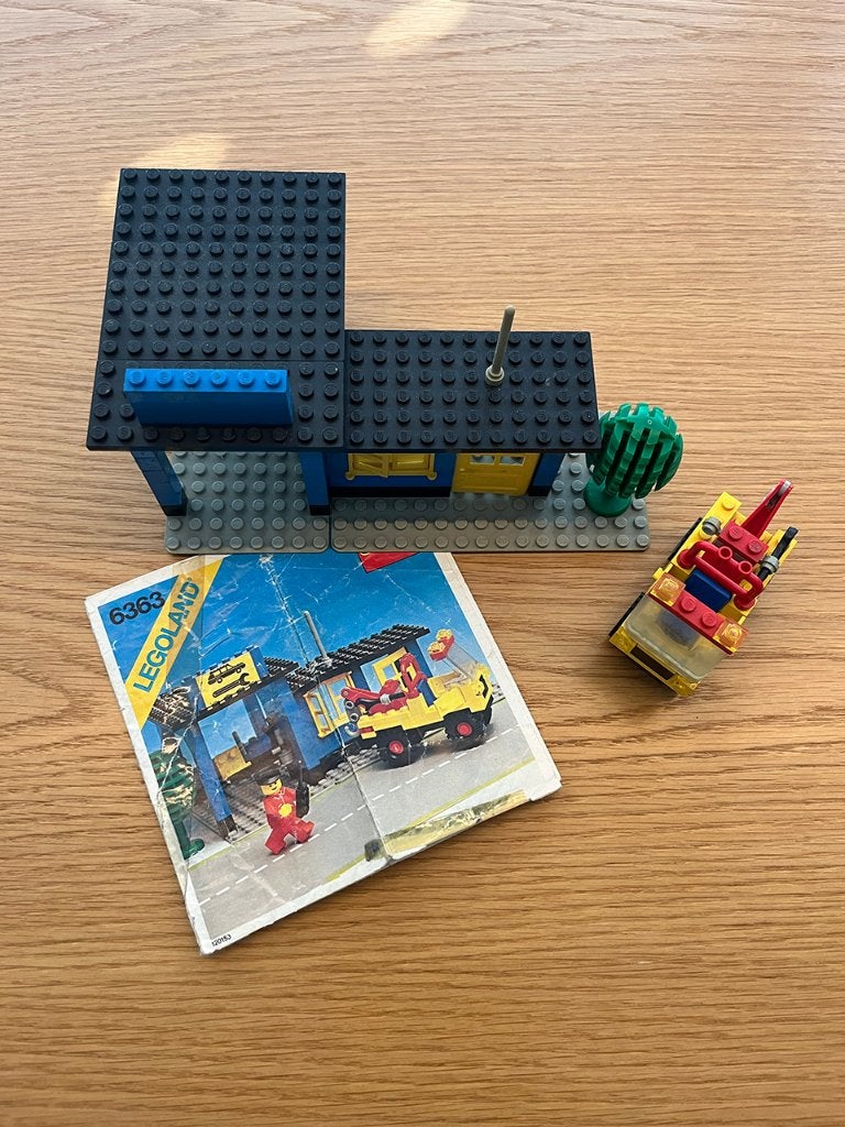 LEGO set 6363 (garage), Ophalen, Compleet, Gebruikt, Lego