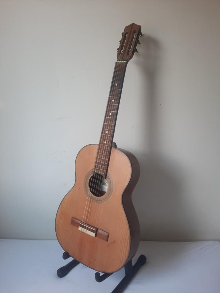 Silvestri klassieke gitaar Catania Sicilië 1967 Speelt licht, Ophalen of Verzenden, Zo goed als nieuw, Klassieke of Spaanse gitaar
