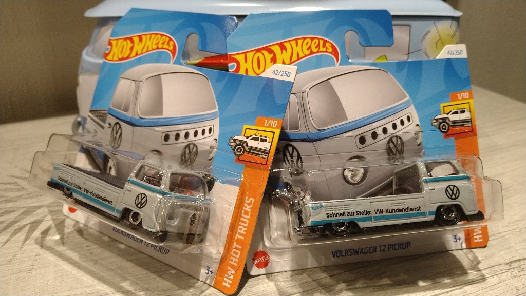 Hot Wheels Volkswagen T2 Pickup VW Kundendienst Grey, Ophalen of Verzenden, Nieuw, Auto