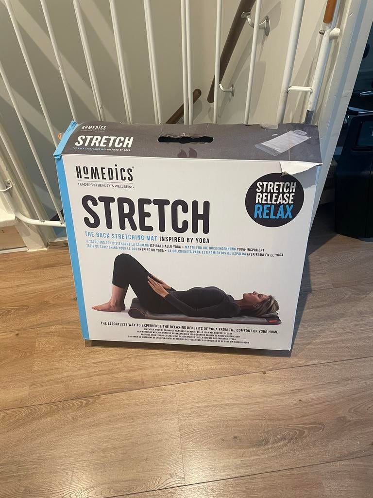 HoMedics Stretch massage mat - Rugstrekmat, Ophalen of Verzenden, Zo goed als nieuw, Overige typen