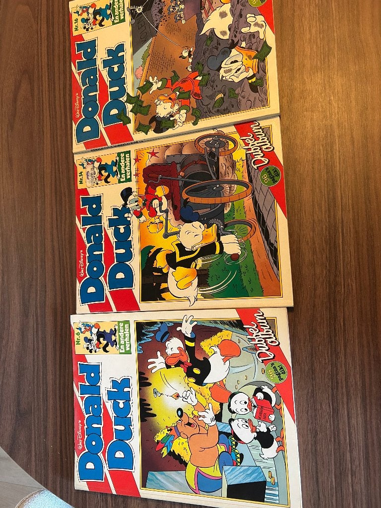 3x Donald Duck Pocket – Nrs. 6, 14 en 16 (jaren '80), Boeken, Meerdere stripboeken, Ophalen of Verzenden, Zo goed als nieuw