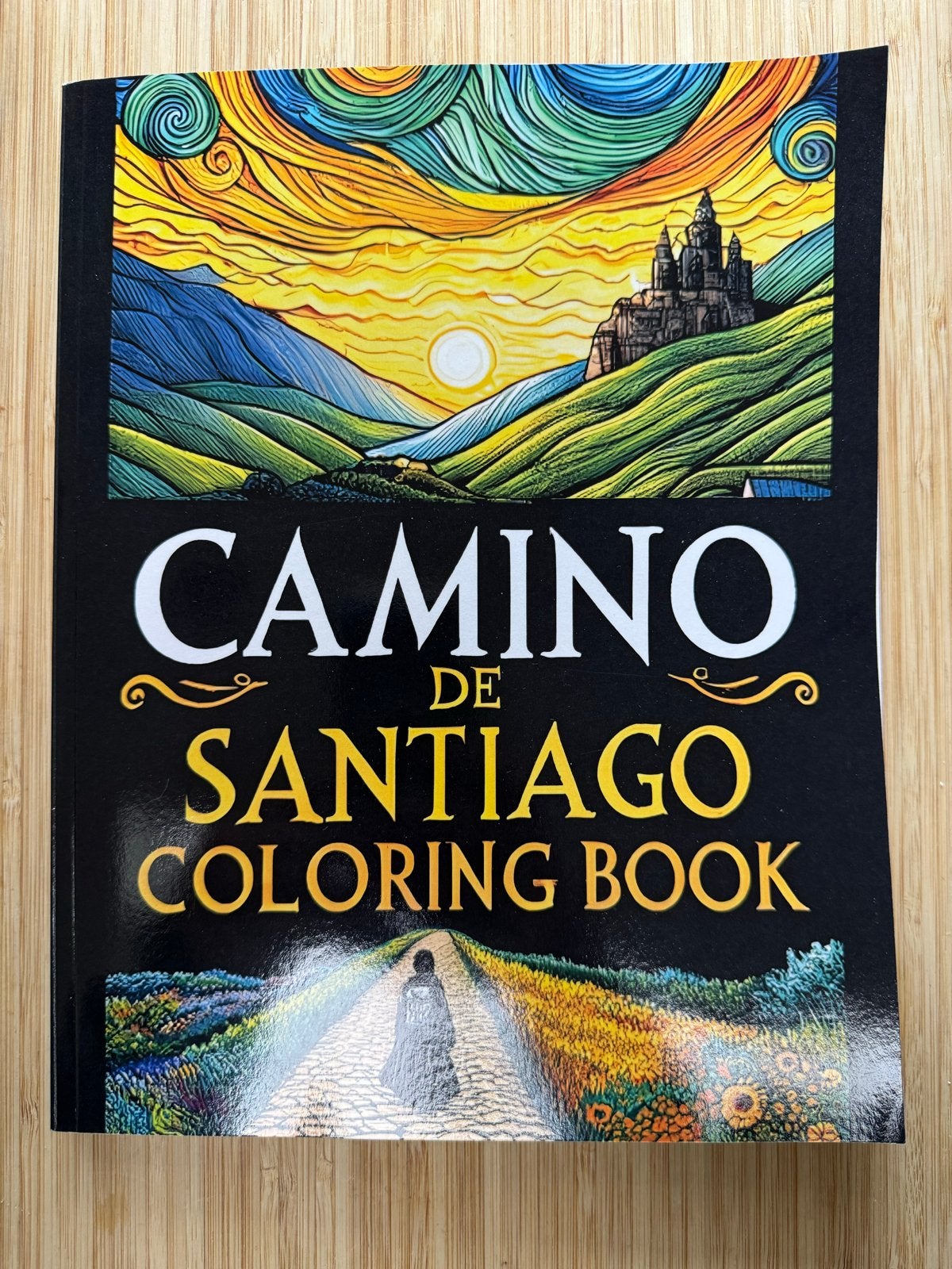 Camino de Santiago Coloring Book - Z.g.a.n., Ophalen of Verzenden, Zo goed als nieuw, Papier, Schets- of Tekenboek
