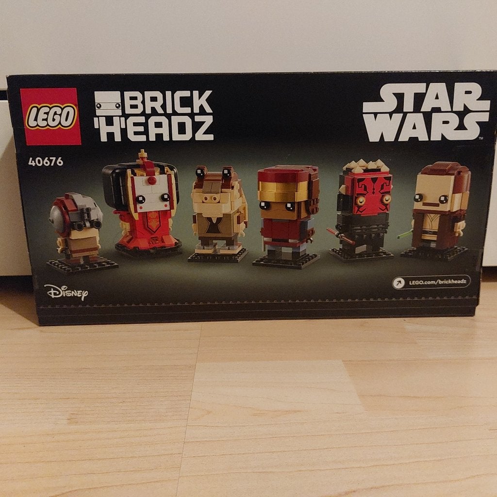 Lego Star Wars 40676 Brickheadz The Phantom Menace, Kinderen en Baby's, Speelgoed | Duplo en Lego, Ophalen of Verzenden, Nieuw