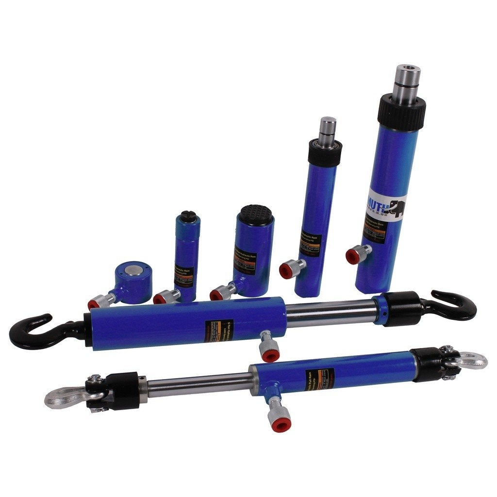 Hydraulische trekcilinderset  7 delig, Verzenden