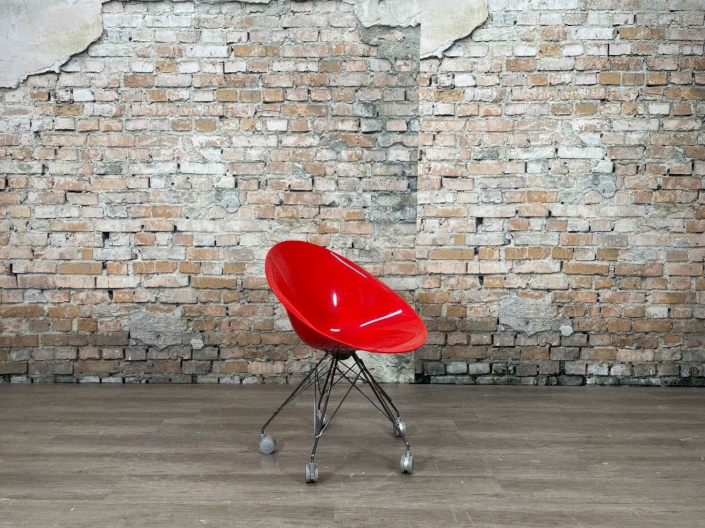 Kartell Ero|S| – Rood kunststof | Philippe Starck, Ophalen, Twee, Design, Zo goed als nieuw