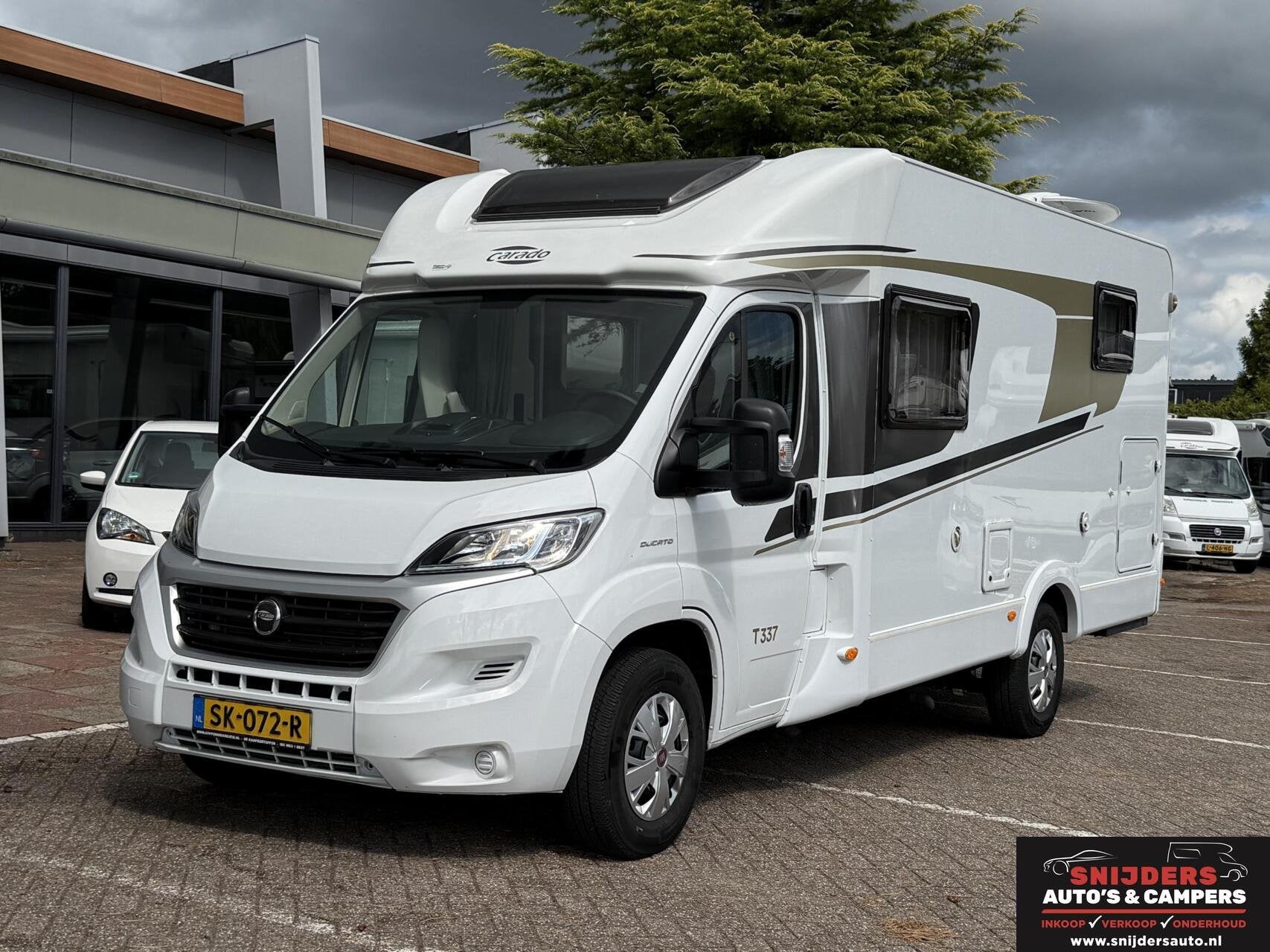 Hymer Capron T 337 automaat euro 6 lengtebedden, Caravans en Kamperen, Automaat, 6 tot 7 meter, Bedrijf, Diesel