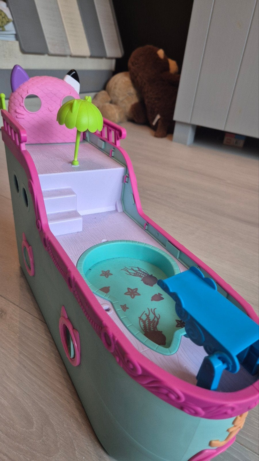 Gabby's poppenhuis - Meermin kat schip, Ophalen, Barbie
