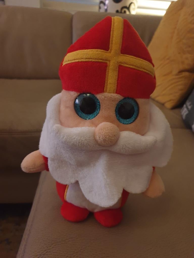 Knuffel Sinterklaas Ty, Ophalen of Verzenden, Zo goed als nieuw, Overige typen