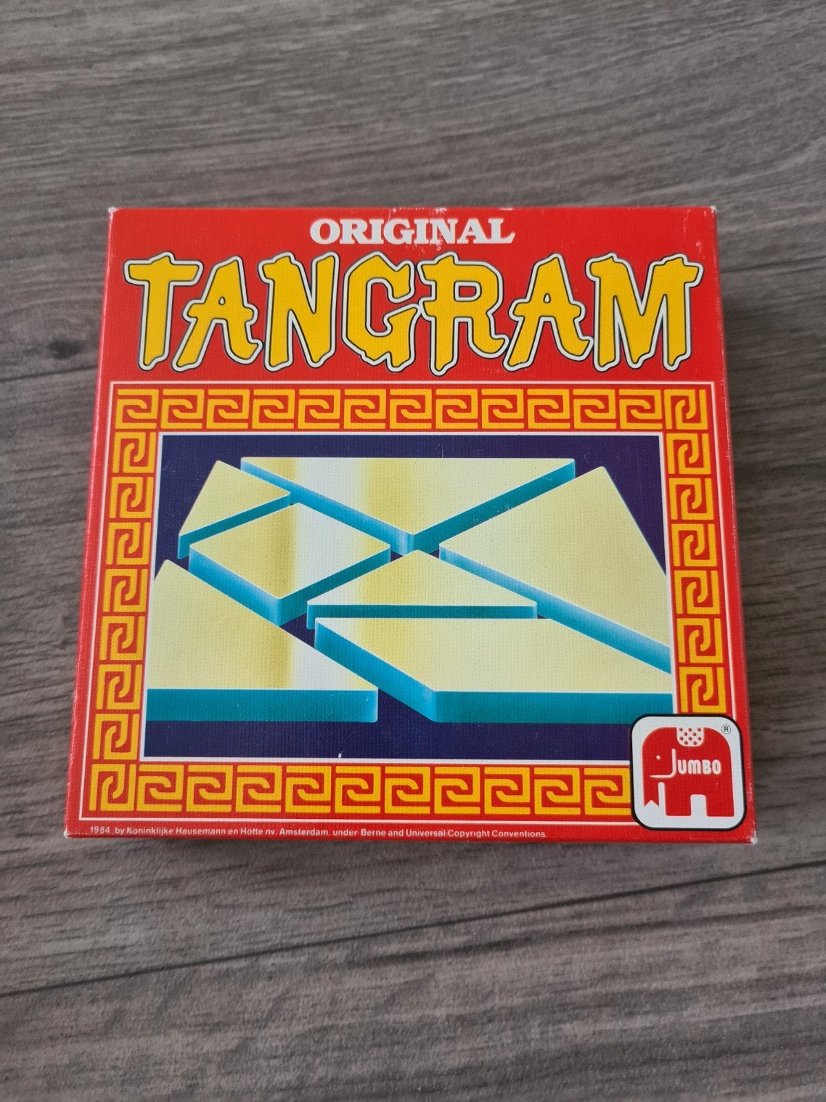 Tangram, Ophalen