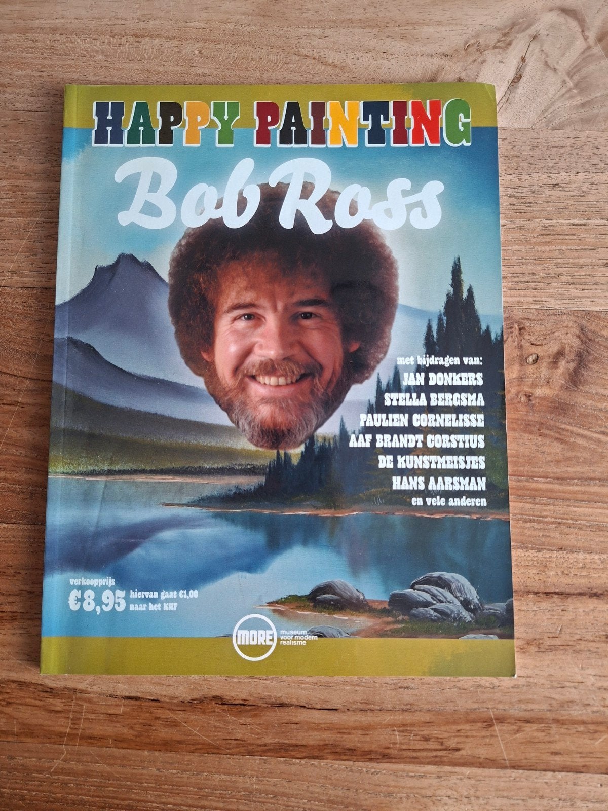 Happy Painting Bob Ross - Museum MORE (2020), Ophalen of Verzenden, Zo goed als nieuw, Schilder- en Tekenkunst
