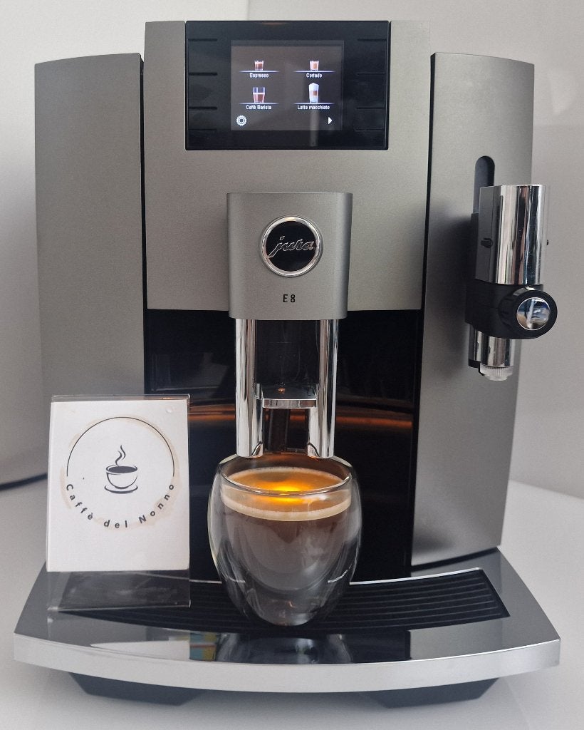 Jura E8 Dark Inox | Refurbished | 6 maanden garantie, Info@jura.nl, Jura, Ophalen of Verzenden, 10 kopjes of meer