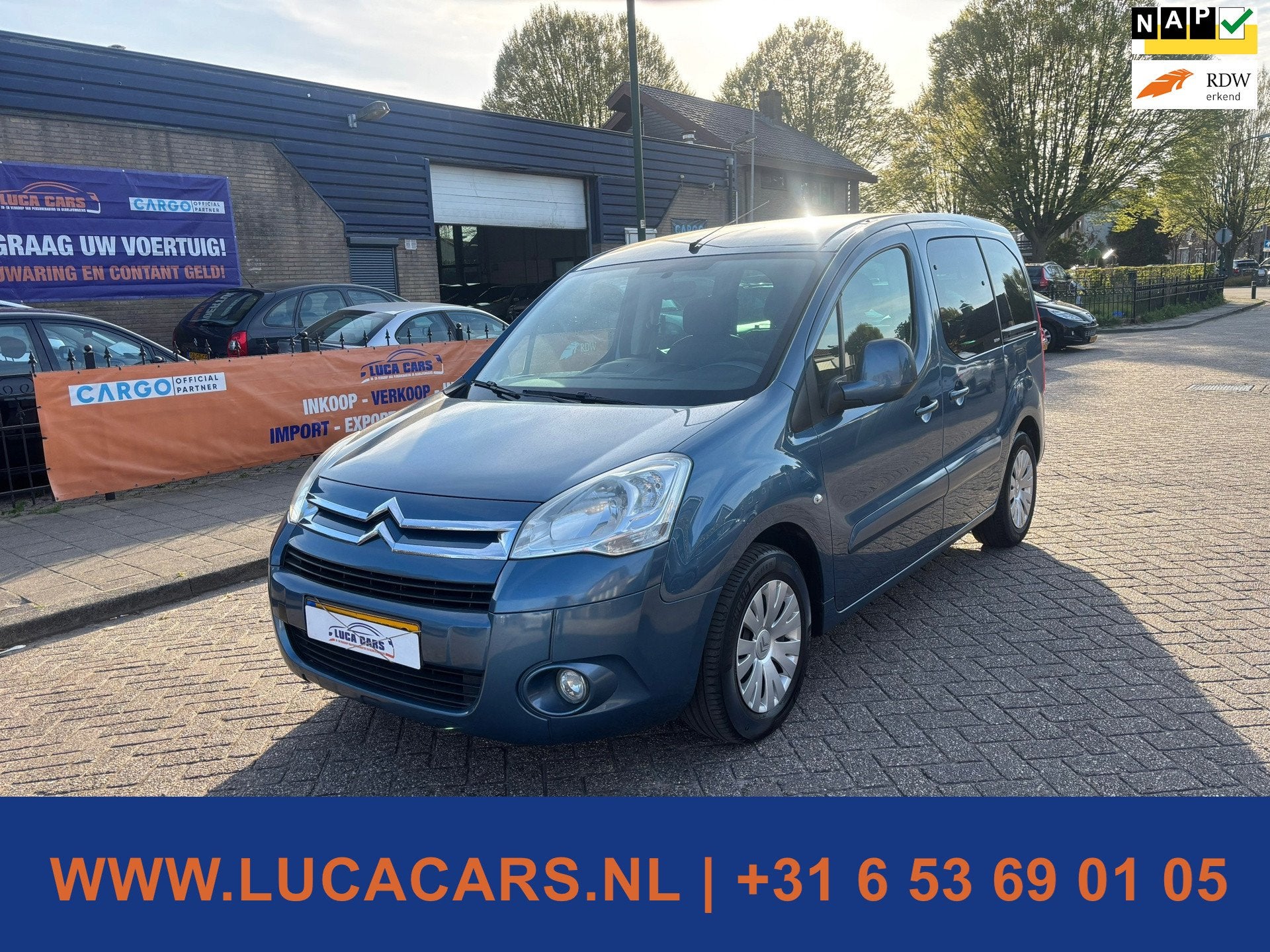 Citroen Berlingo 1.6 HDIF Multispace ZEER NETJES! 2X SLEUTEL, Auto's, Euro 5, Gebruikt, Emergency brake assist, 4 cilinders