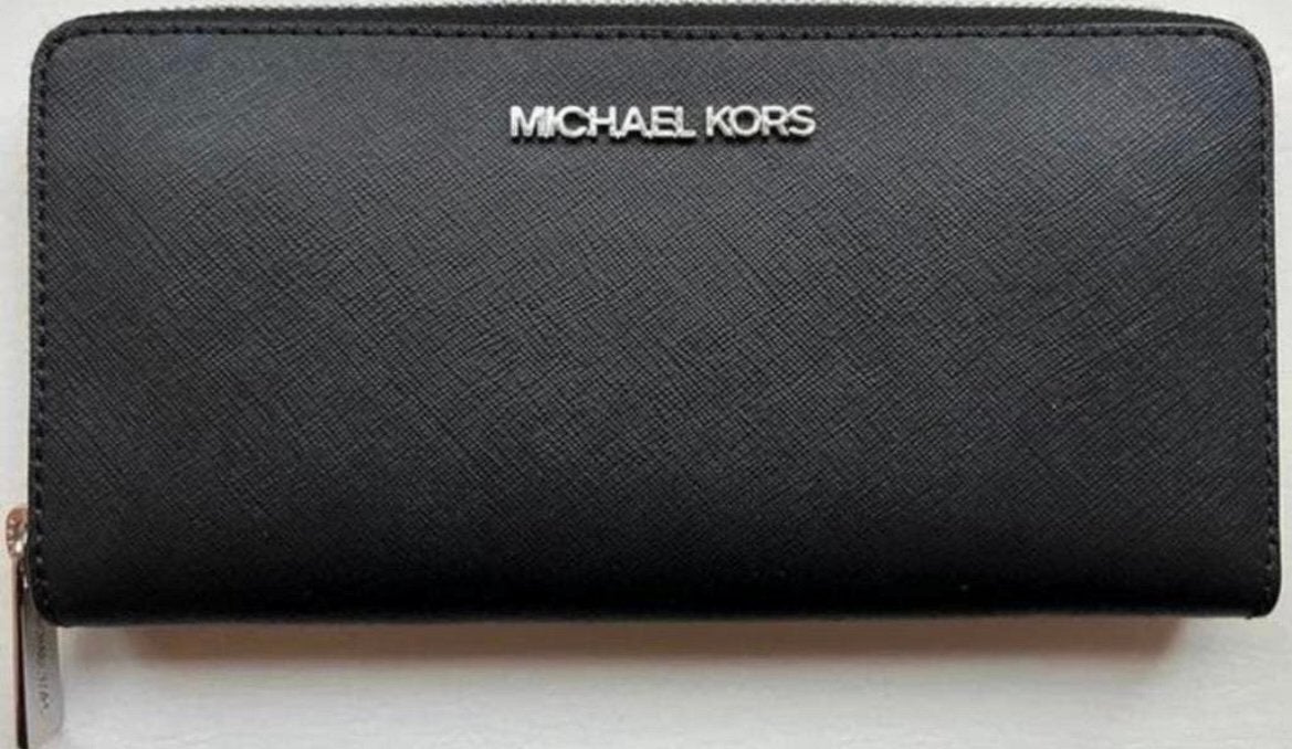 MICHAEL KORS PORTEMONNEE NIEUW, Ophalen of Verzenden, Zo goed als nieuw, Zwart, Leer