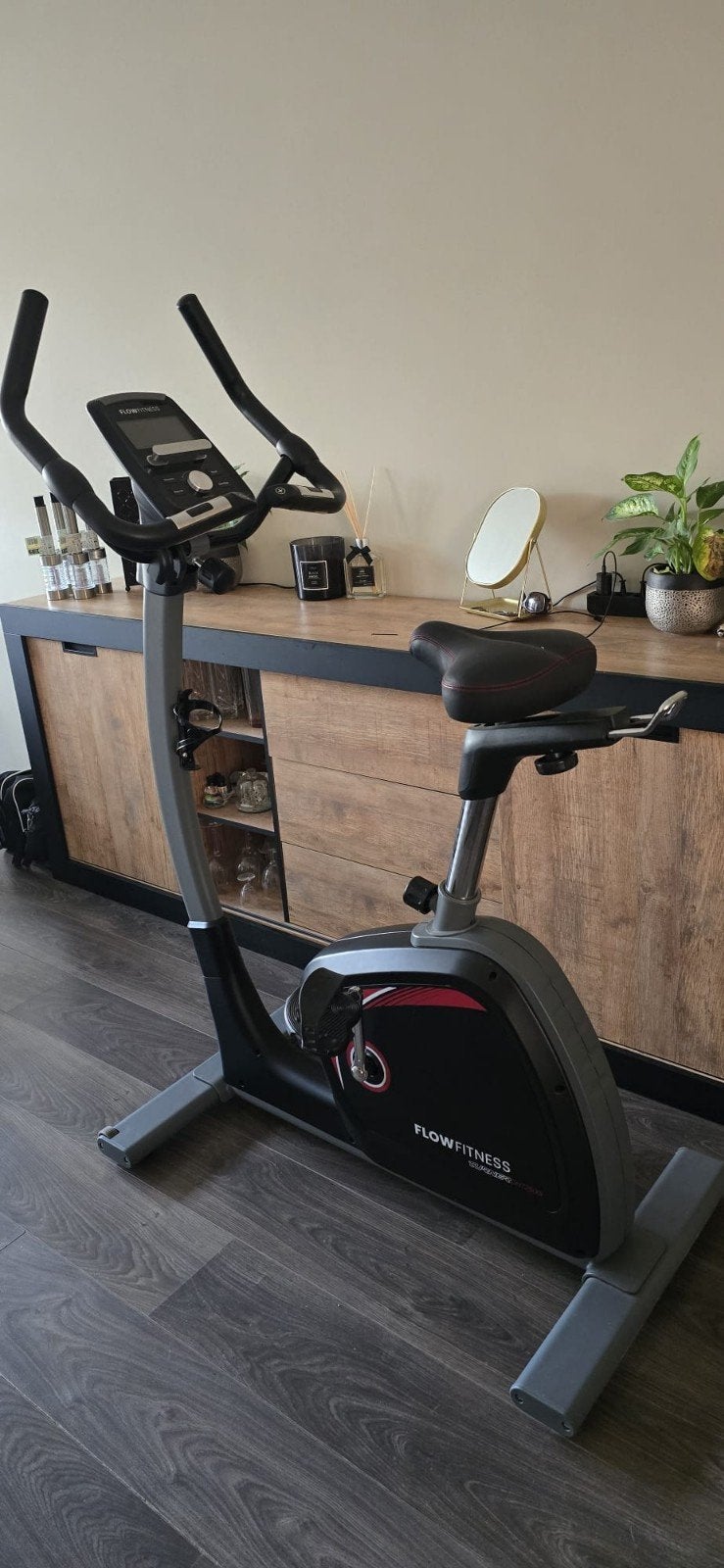Hometrainer Flow Fitness DHT2500i, professionele hometrainer, Ophalen, Gebruikt, Hometrainer