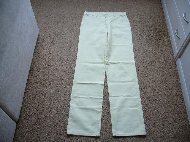 Vintage Levi's broek geel mt 38 - 40 nieuwstaat, Maat 38/40 (M), Geel, Ophalen of Verzenden, Zo goed als nieuw