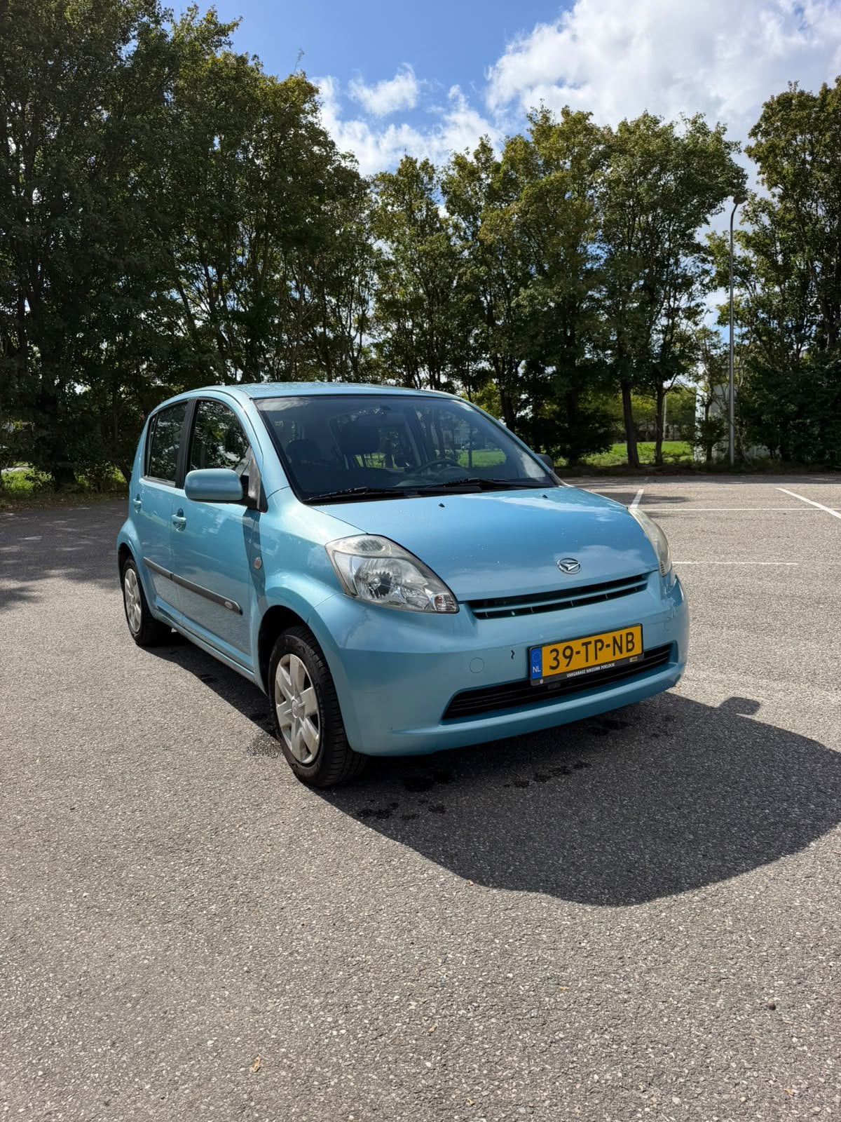 Daihatsu Sirion 1.0 51KW 2006 Blauw, Auto's, Daihatsu, Voorwielaandrijving, Stof, Blauw, Handgeschakeld
