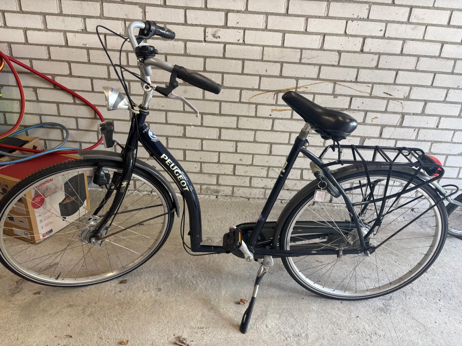 Damesfiets met lage instap, Gebruikt, Versnellingen, 50 tot 53 cm, Trommelrem