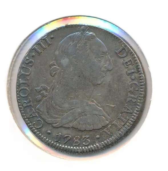 Nieuw-Spanje (kolonie van Spanje) 8 reales 1783 Mexico City