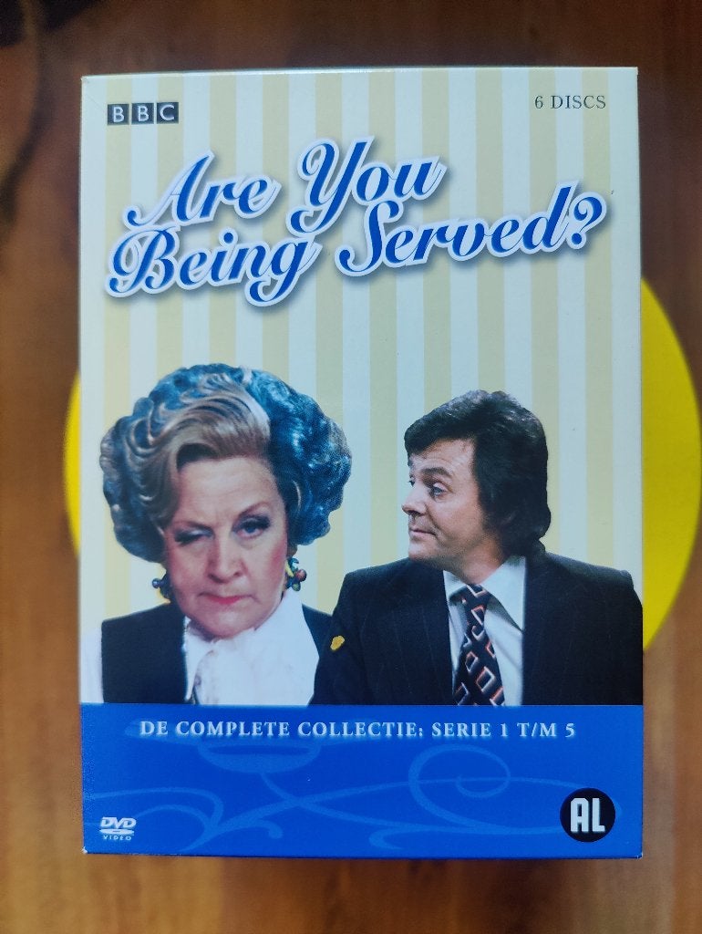Are you being served? - Seizoen 1-5 - DVD Box, Alle leeftijden, Ophalen of Verzenden, Zo goed als nieuw, Komedie