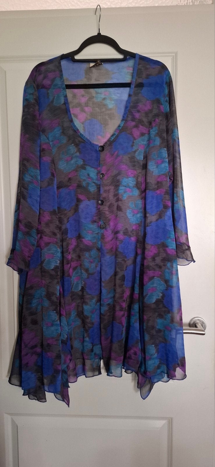 Ophilia blouse/tuniek maat 3 (46/48), Kleding | Dames, Meerkleurig, Blouse of Tuniek, Ophalen of Verzenden, Zo goed als nieuw