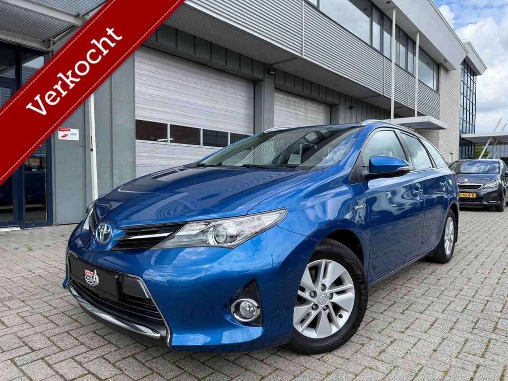 Toyota Auris Touring Sports 1.8 Hybrid Toyota Historiek, Auto's, Toyota, Gebruikt, 4 cilinders, 1798 cc, Auris