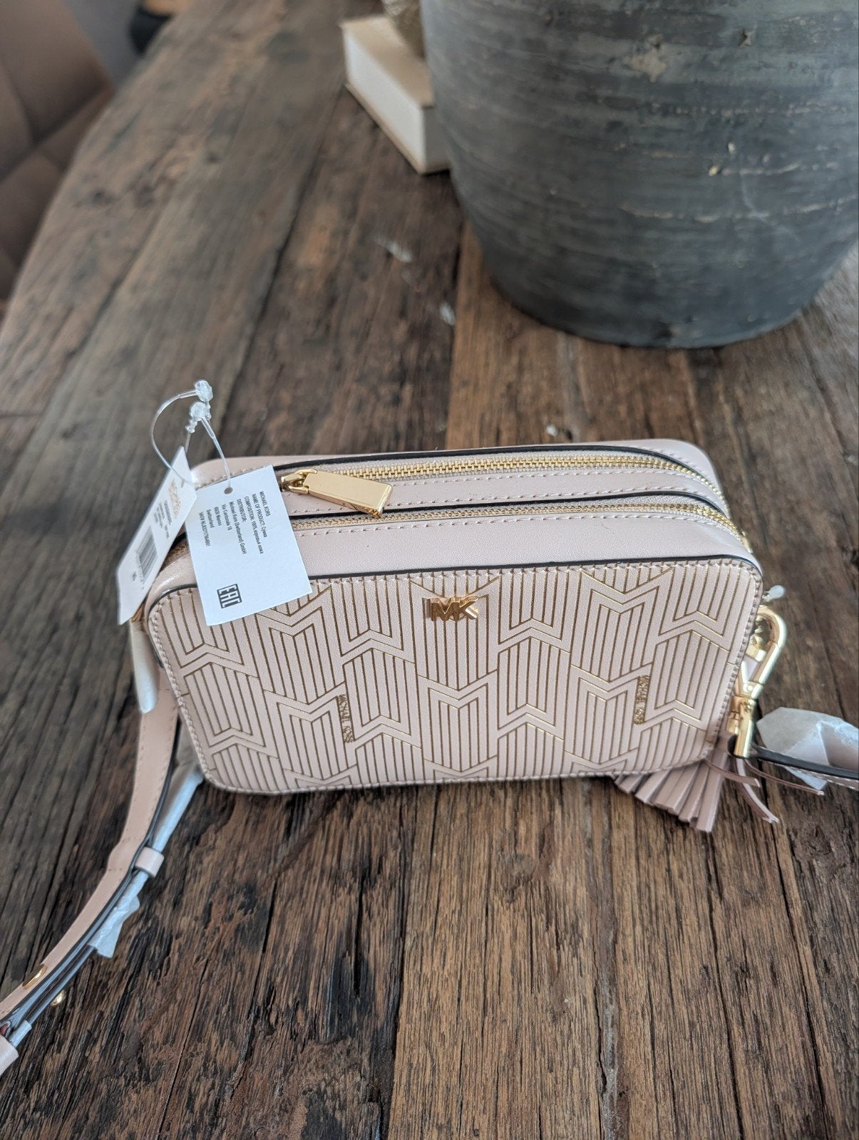 Michael Kors Crossbody Tas - Roze Leer, Ophalen of Verzenden