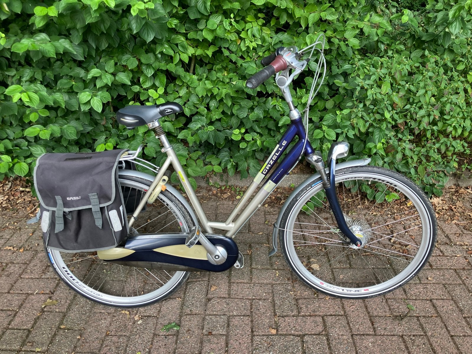 Gazelle Chamonix Damesfiets - Frame 53 cm, Fietsen en Brommers, Fietsen | Dames | Damesfietsen, Ophalen, Terugtraprem, Versnellingen