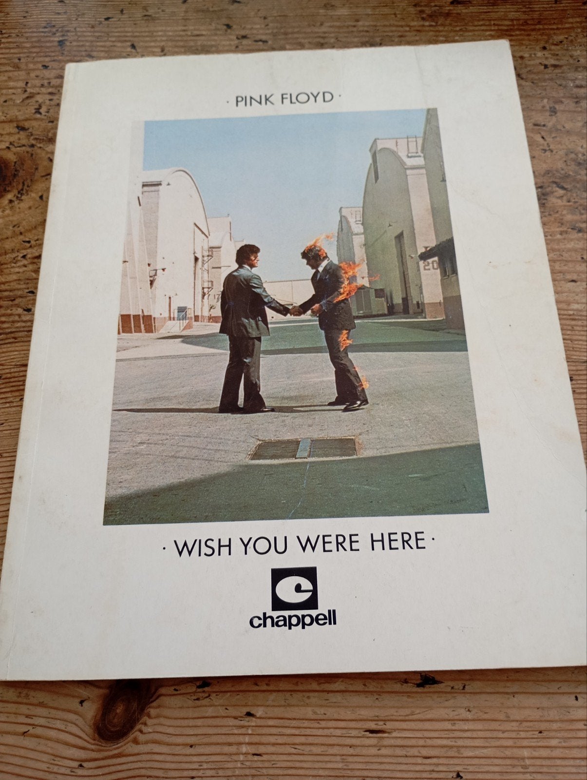 Vintage Pink Floyd Wish you were here Muziek boek, Ophalen of Verzenden, Boek, Tijdschrift of Artikel