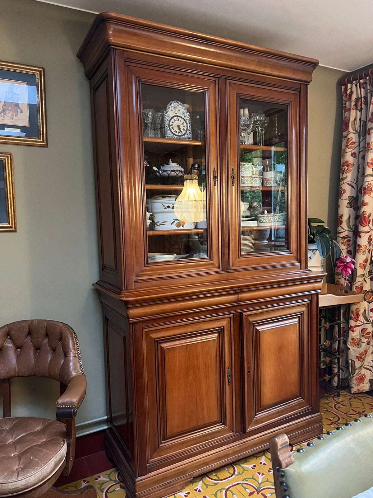 Klassieke buffetkast, Huis en Inrichting, Ophalen, Gebruikt, 100 tot 150 cm, 200 cm of meer