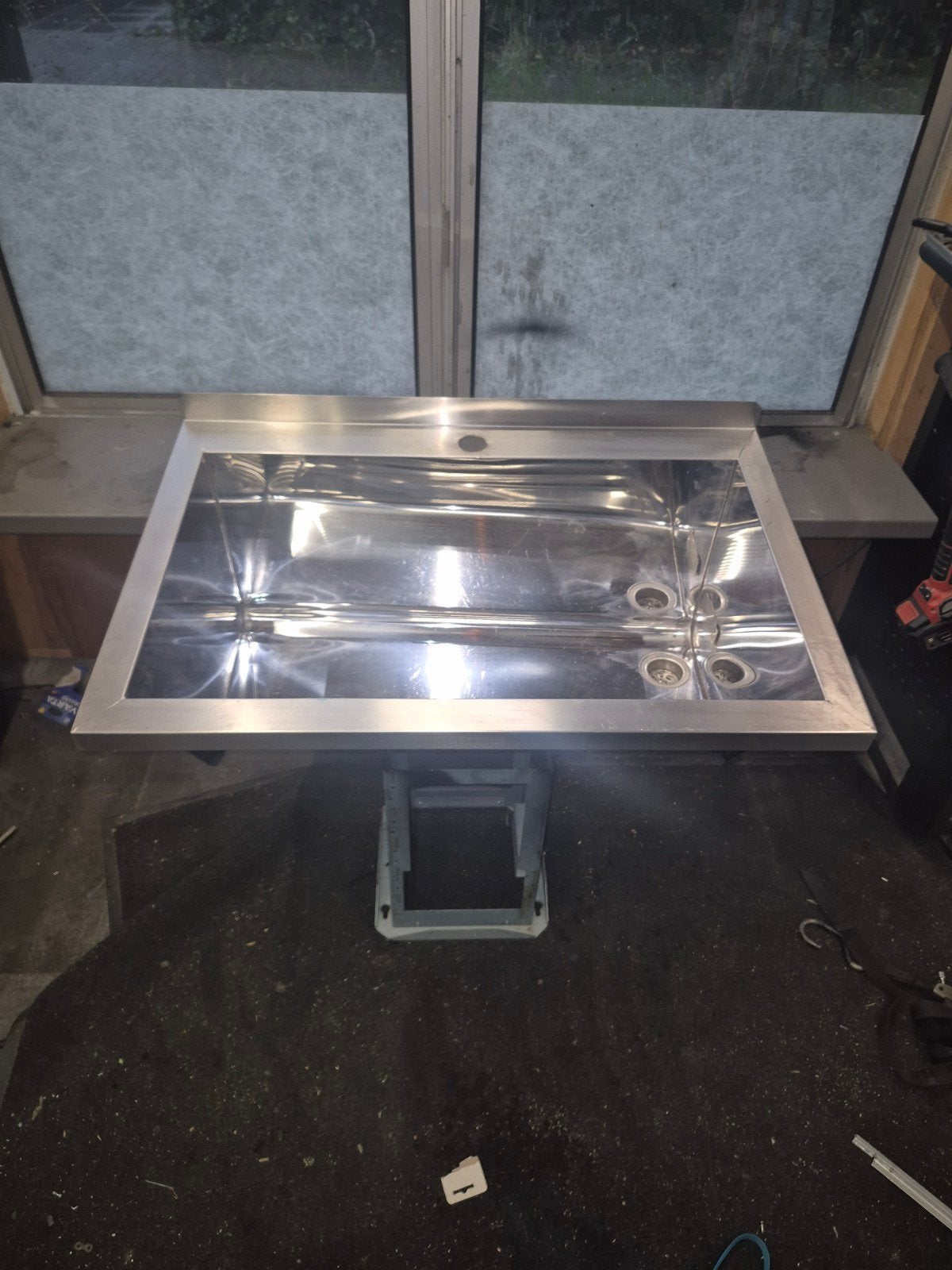 Franke RVS Spoelbak - 75x50x35 cm, Zilver, Ophalen of Verzenden, Metaal, Overige merken