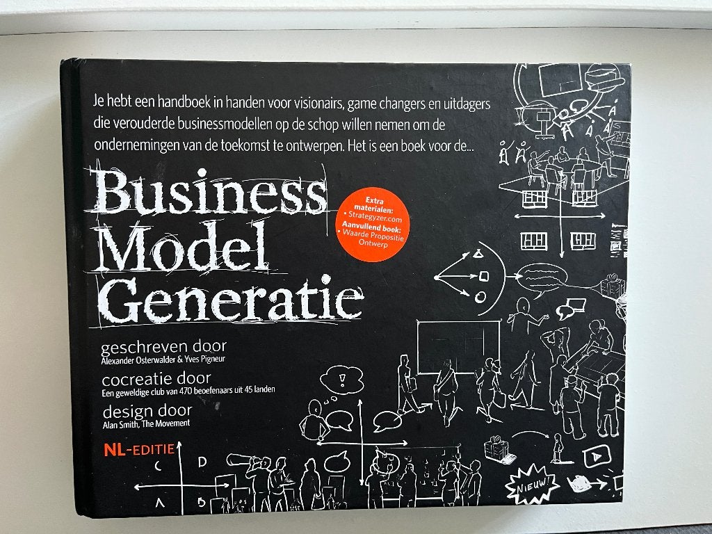 Business Model Generatie - Alexander Osterwalder, Zo goed als nieuw, HBO, Ophalen of Verzenden, Alexander Osterwalder & Yves Pigneur