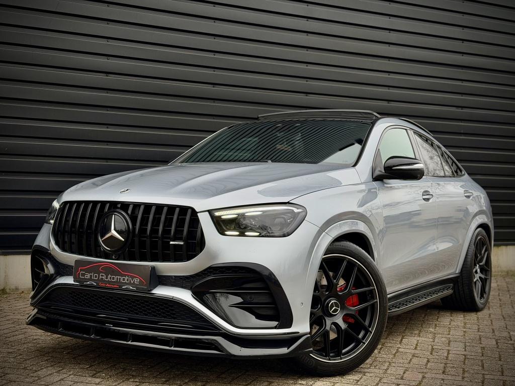 Mercedes-Benz GLE Coupé 400 e 4MATIC AMG63 PANO|HUD|360|BUR, Auto's, Mercedes-Benz, 12 maanden, Gebruikt, 4 cilinders, Leder