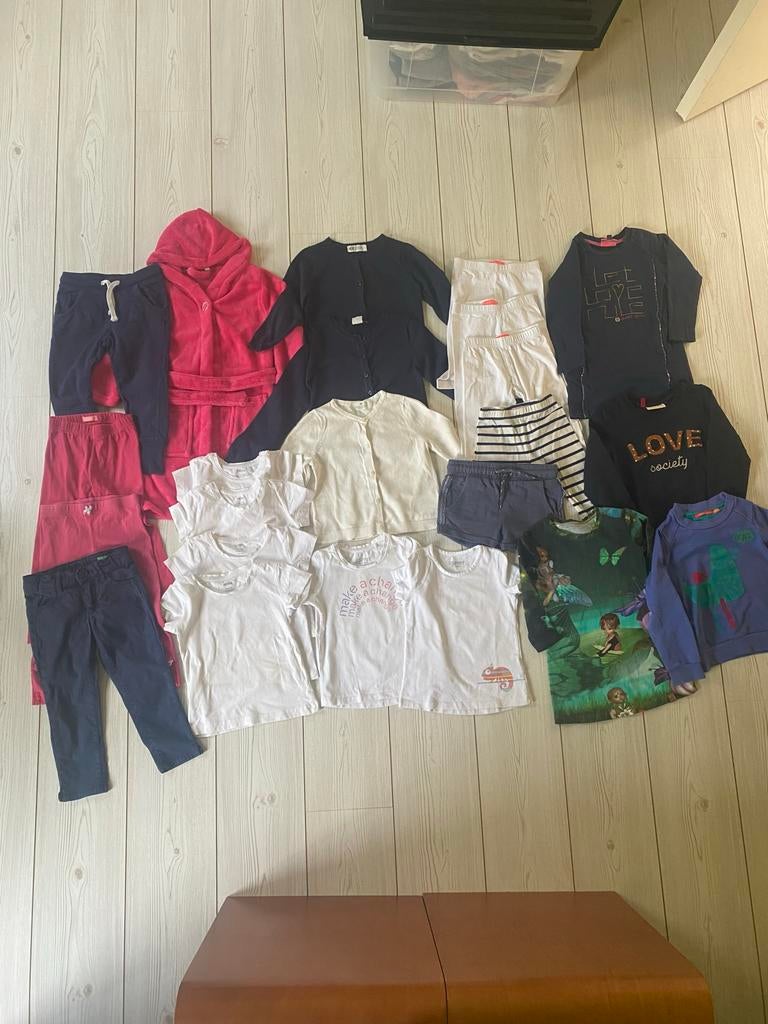 Groot zomer kledingpakket maat 98 meisje - Zo goed als nieuw, Ophalen of Verzenden, Zo goed als nieuw, Meisje, Setje
